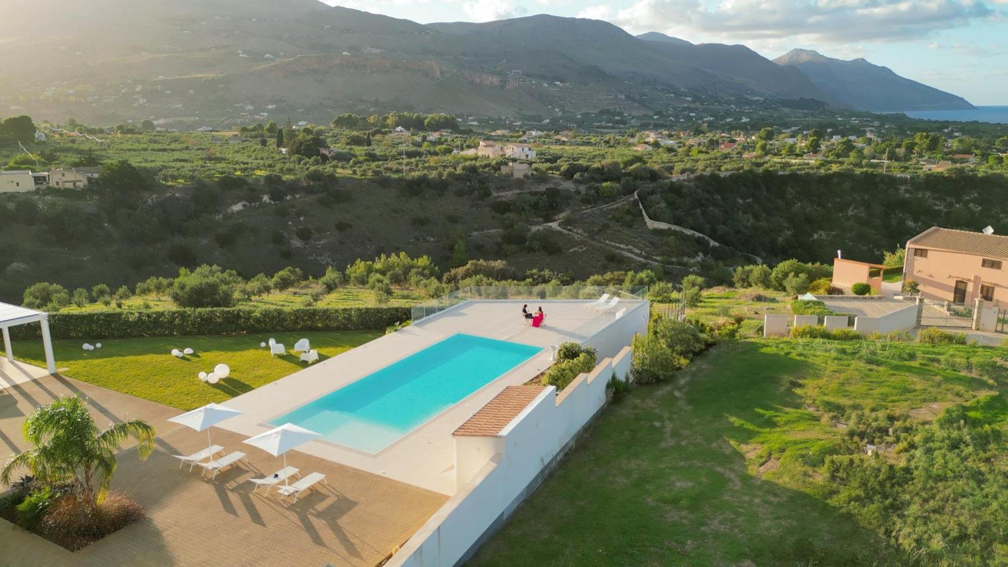 Villa Etesiae Castellammare del Golfo Exterior foto